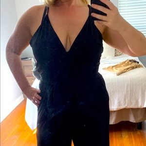 Black long jumpsuit